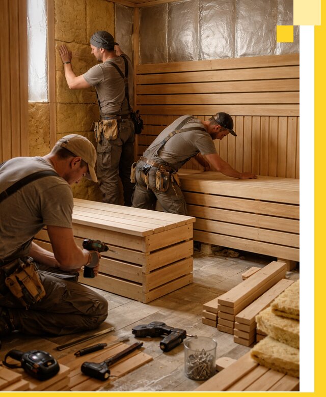 Профессиональное строительство саун под ключ в Пугачёве