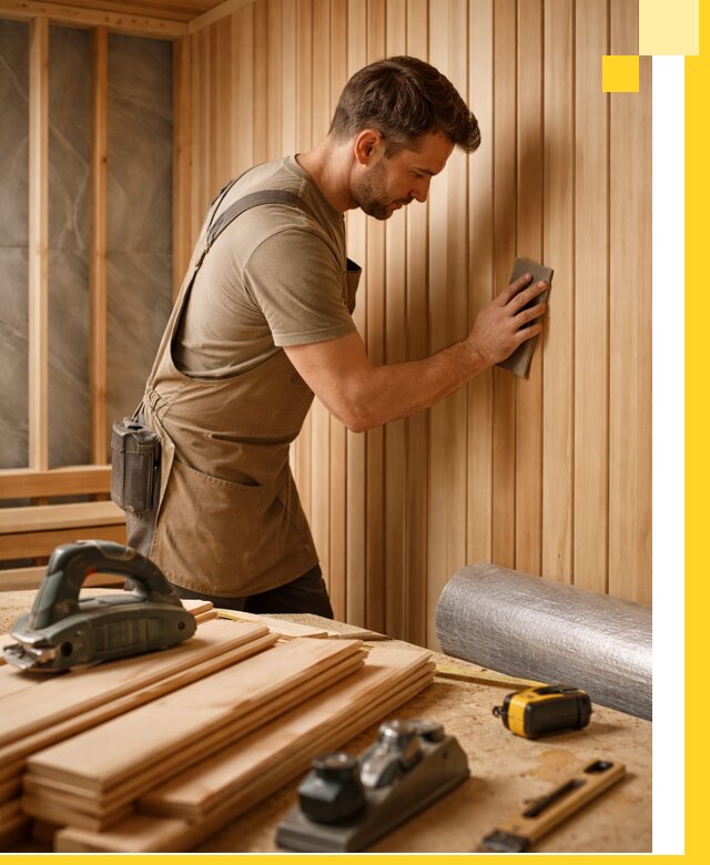 Профессиональная отделка саун и парных под ключ в Пугачёве