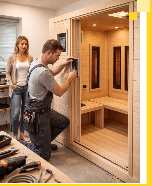 Инфракрасные сауны под ключ в Пугачёве продажа и установка