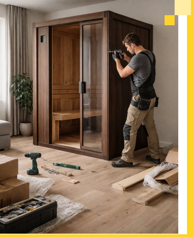 Установка и производство мини саун под ключ в Пугачёве