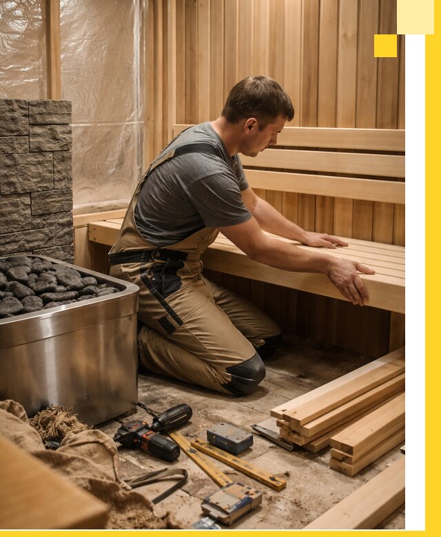 Сауны для дома под ключ с проектированием и монтажом в Пугачёве