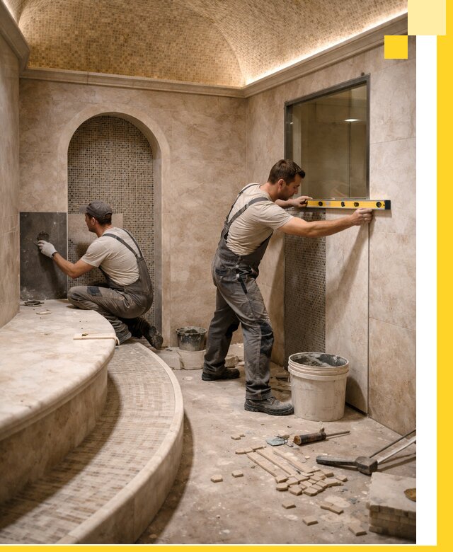 Проектирование и строительство саун с хамамом под ключ в Пугачёве