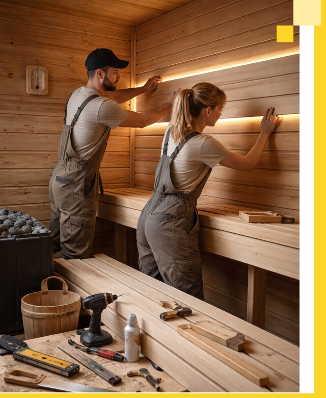 Дизайн саун и бань под ключ с индивидуальным проектом в Пугачёве