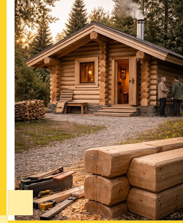 Строительство бань и комплексов в Пугачёве от 457200 р.| ЭриданПгч