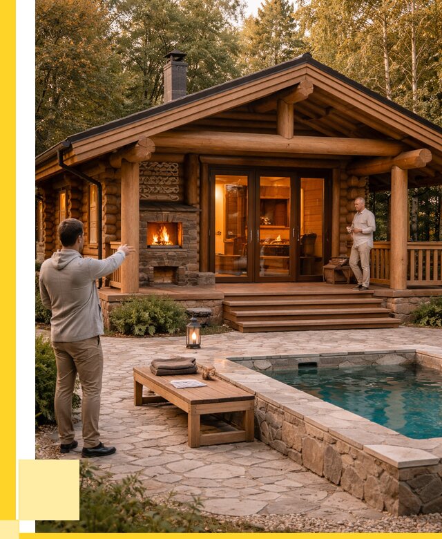 Проекты бань и хамам в Пугачёве от 25400 р. | ЭриданПгч