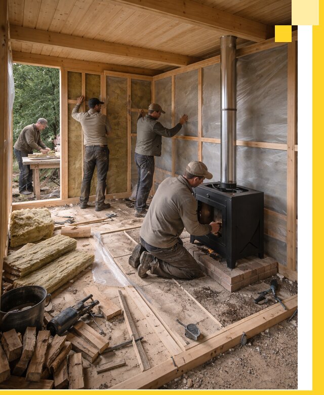 Профессиональный монтаж бань под ключ в Пугачёве для дома