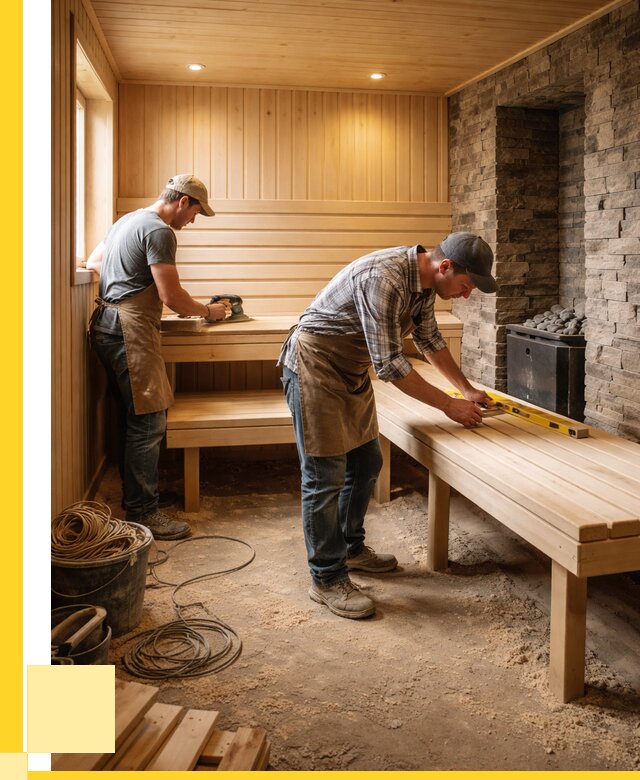 Отделка бани в Пугачёве: внутренняя отделка от 3048 р. | ЭриданПгч