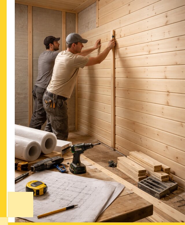 Обшивка бани вагонкой в Пугачёве от 1219 р., ЭриданПгч