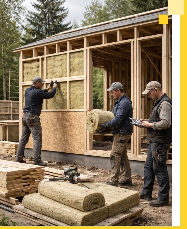 Проектирование и строительство каркасных бань в Пугачёве под ключ