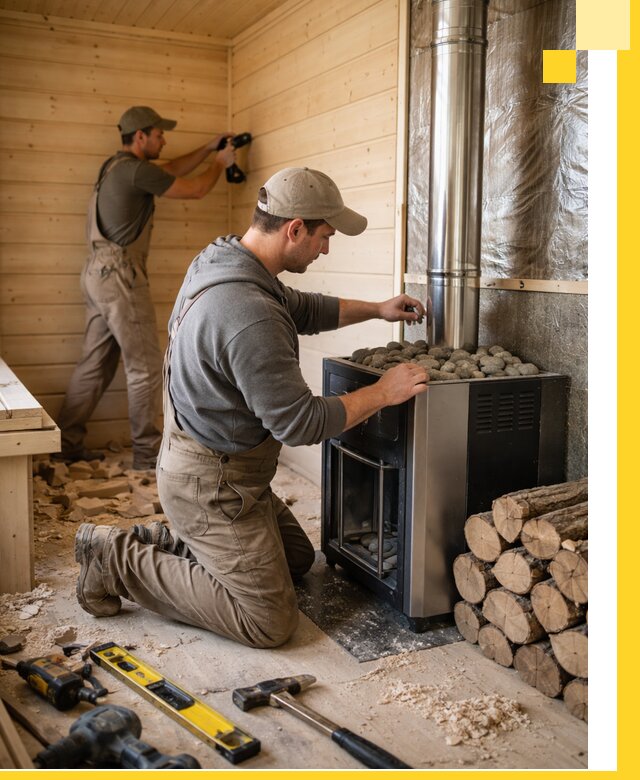 Строительство деревянных бань под ключ в Пугачёве проекты и монтаж