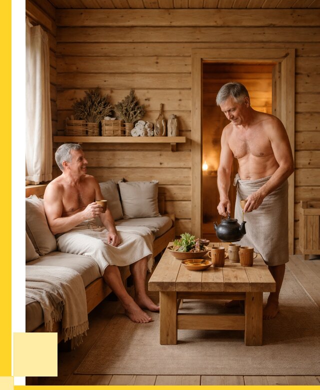 Бани с комнатой отдыха под ключ в Пугачёве от 457200 р. | ЭриданПгч