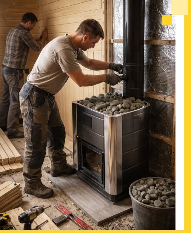 Проектирование и строительство парилок для бани в Пугачёве под ключ