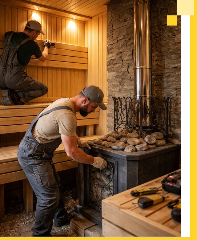 Комплексный дизайн бань, саун и зон отдыха в Пугачёве