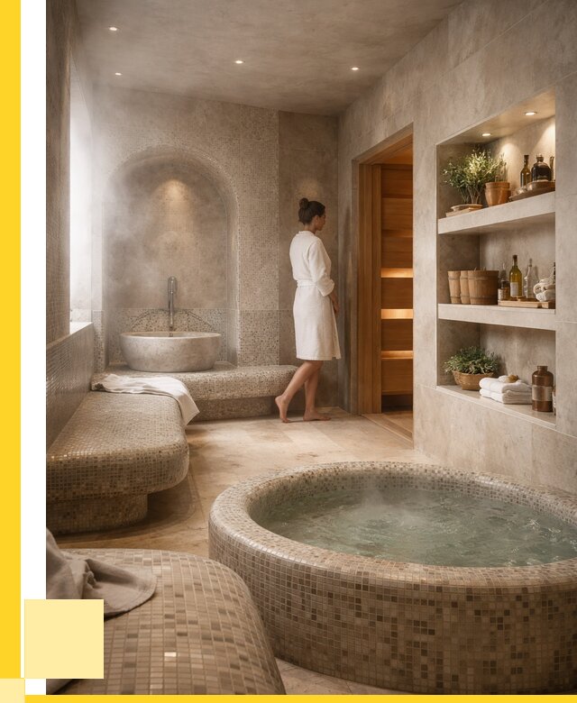 Строительство бани с хамамом в Пугачёве от 762000 р. | ЭриданПгч