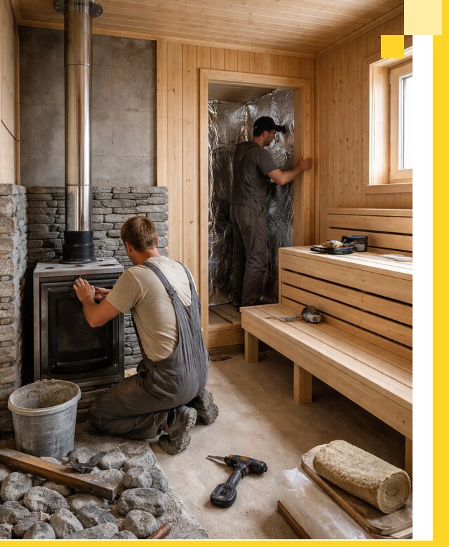 Строительство и изготовление бань под ключ в Пугачёве