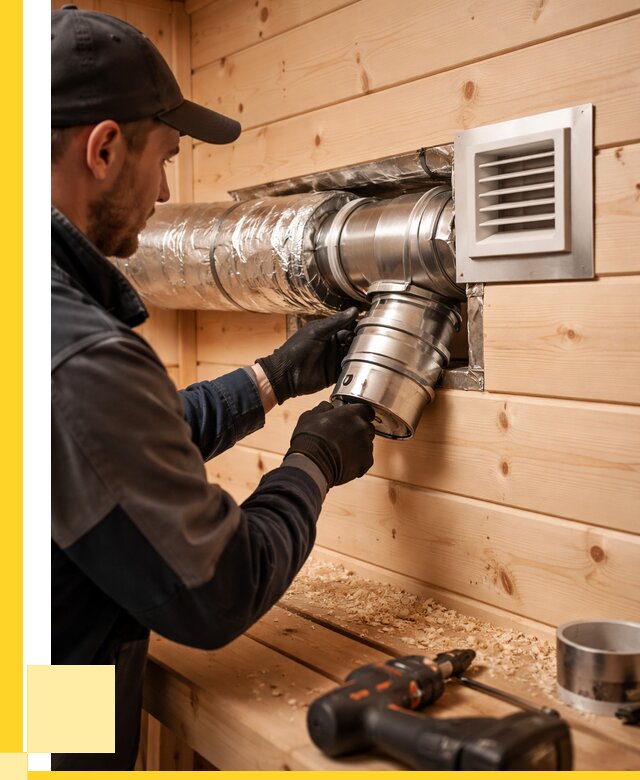 Монтаж вентиляции бани в Пугачёве от 12192 р. | ЭриданПгч