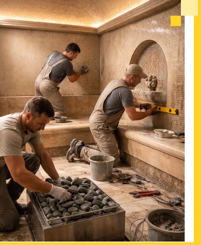 Проектирование и строительство хамама и сауны в Пугачёве