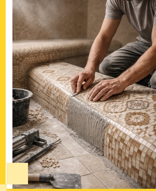 Плитка для хамама под ключ в Пугачёве от 3556 р. | ЭриданПгч