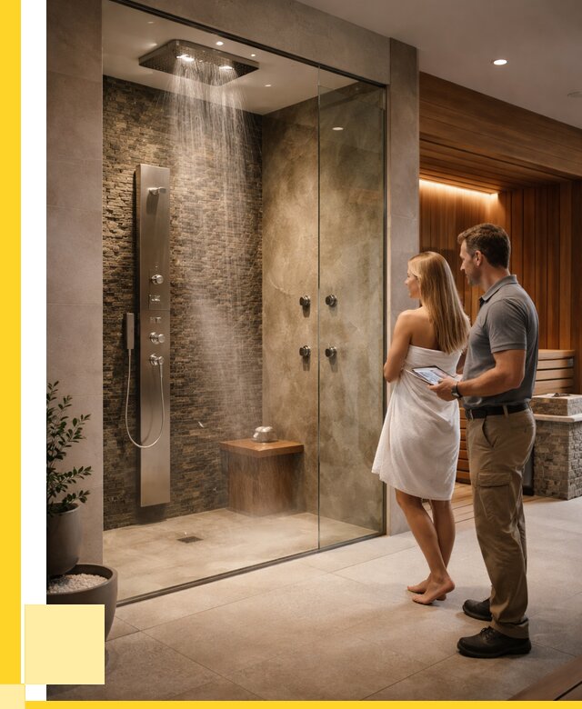 Купить душ впечатлений для дома в Пугачёве от 86360 р. | ЭриданПгч